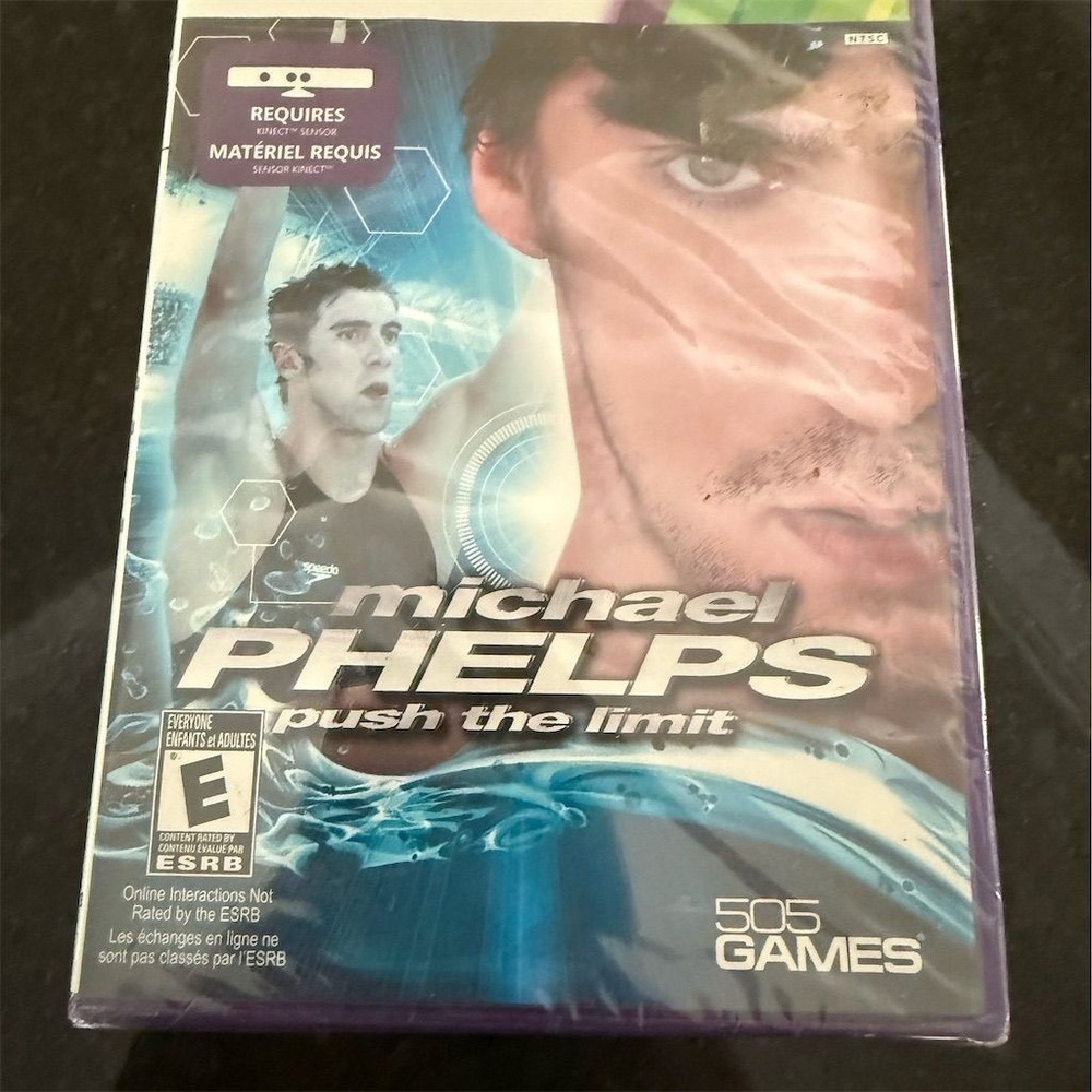 Michael Phelps: Push the‎ Limit Xbox 360 Kinect Sports Game E Rating